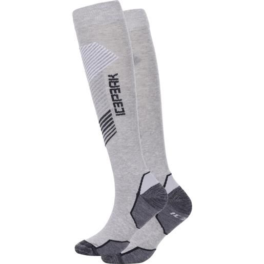 ICEPEAK itasca u 2-pack ski socks calze due paia unisex