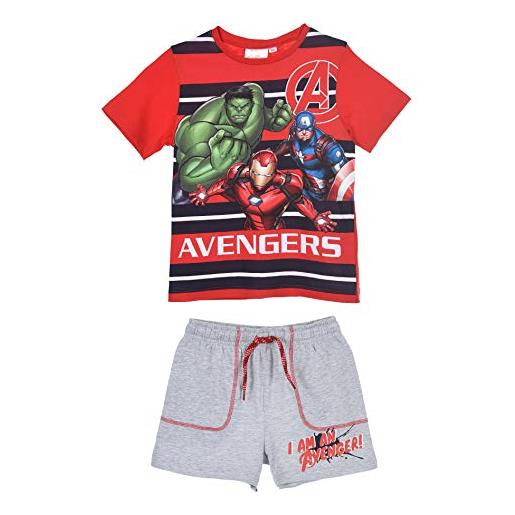 Marvel avengers bambino maglietta e pantaloncini