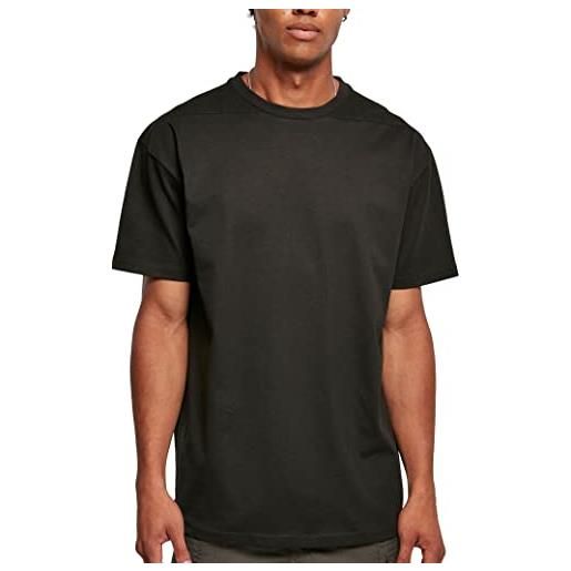 Urban Classics script logo tee, t-shirt uomo, nero (black), 3xl