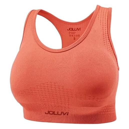 Joluvi top anna, arancione, xl donna