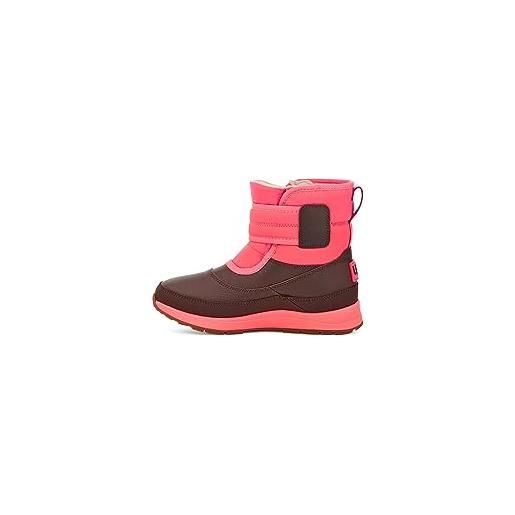 UGG taney weather, stivale classico unisex - bambini e ragazzi, marrone super coral, 28.5 eu