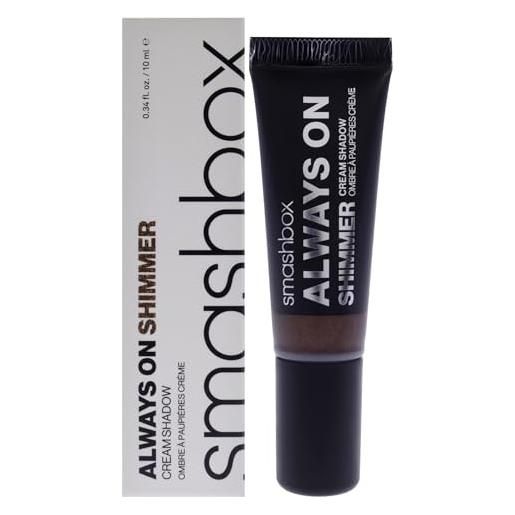 Smash. Box always on shimmer cream eye shadow - bronzo for women 0,34 oz eye shadow