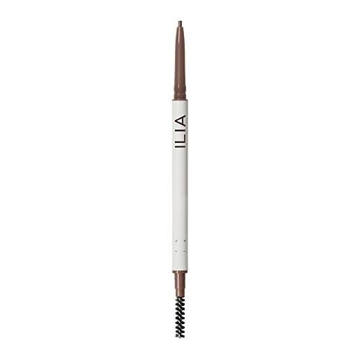 ILIA Beauty ilia - in full micro-tip brow pencil | non-toxic, vegan, cruelty-free, clean makeup (taupa)
