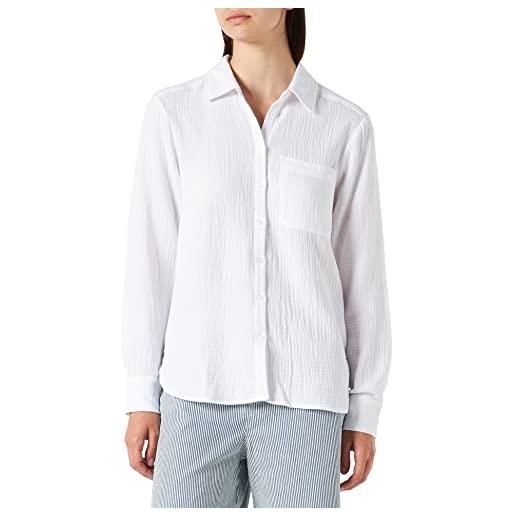 Part Two jingapw sh shirt relaxed fit maglietta, bianco brillante, 44 donna