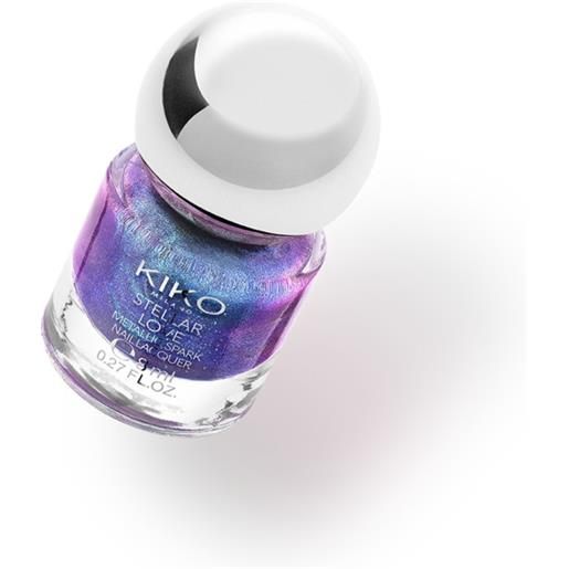 KIKO stellar love metallic spark nail lacquer - 04 night luxe