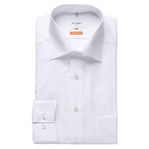 Olymp - camicia da uomo sml business bianco 40
