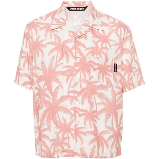 Palm Angels camicia con stampa - rosa