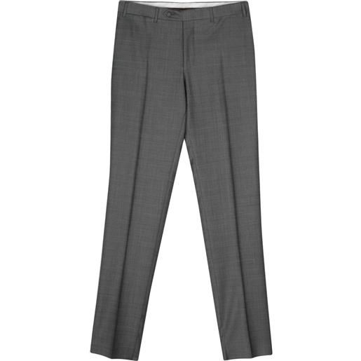 Canali pantaloni sartoriali mélange - grigio