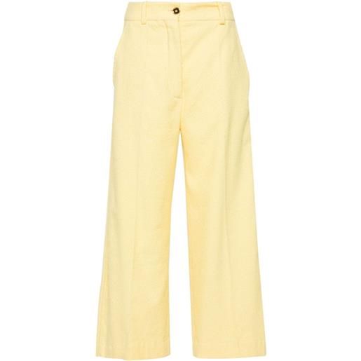 Patou pantaloni dritti - giallo