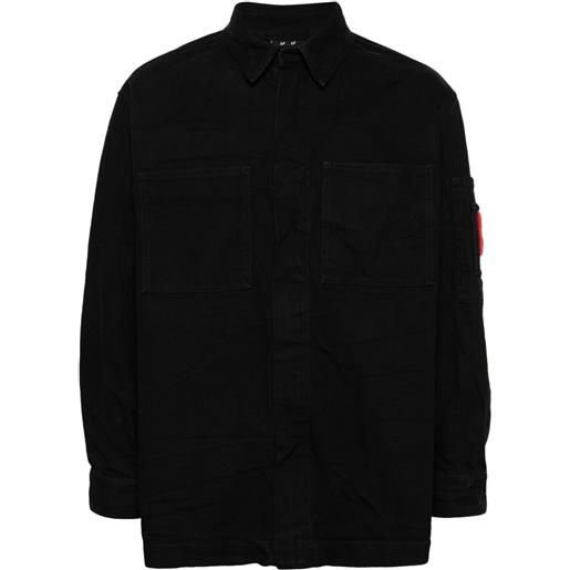 44 LABEL GROUP giacca-camicia hangover - nero