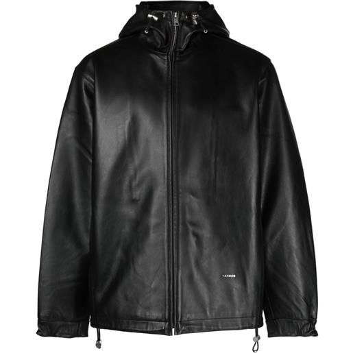 SANDRO giacca con cappuccio - nero
