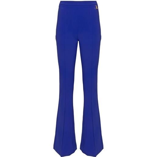 Elisabetta Franchi pantaloni svasati - blu