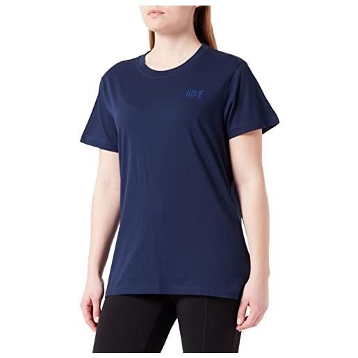 hummel hmlcourt t-shirt in cotone p/e donna, maglietta, rabarbaro, 2xl