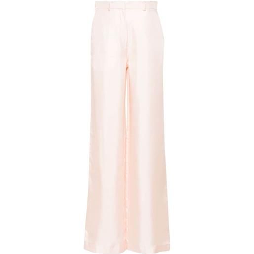 Lanvin pantaloni a gamba ampia - rosa