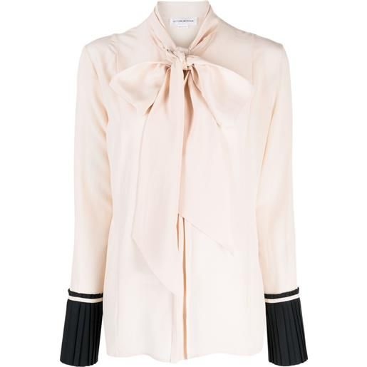 Victoria Beckham camicia con fiocco - rosa