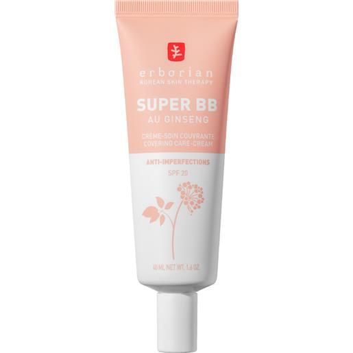Erborian crema bb spf 20 super bb (covering care-cream) 40 ml nude