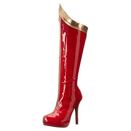 Ellie Shoes donna 517-comet boot, colore: rosso/oro. , 37 eu