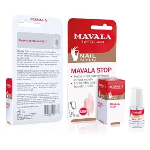 Mavala stop - smalto antisuzione e per il trattamento dell'onicofagia, per bambini e adulti