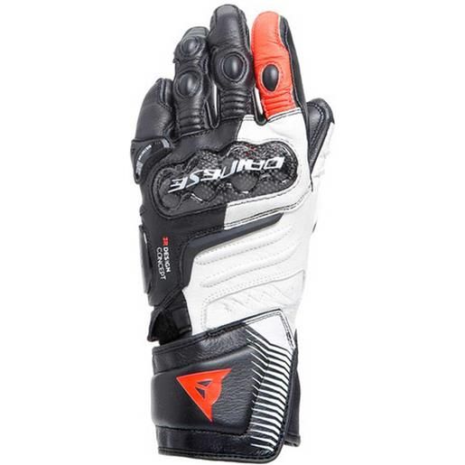 Dainese carbon 4 long leather gloves woman nero s
