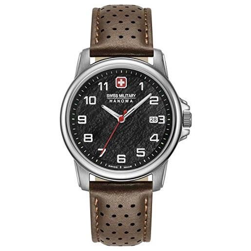 Swiss Military Hanowa orologio analogueico quarzo unisex adulto con cinturino in acciaio inox 06-4231.7.04.007