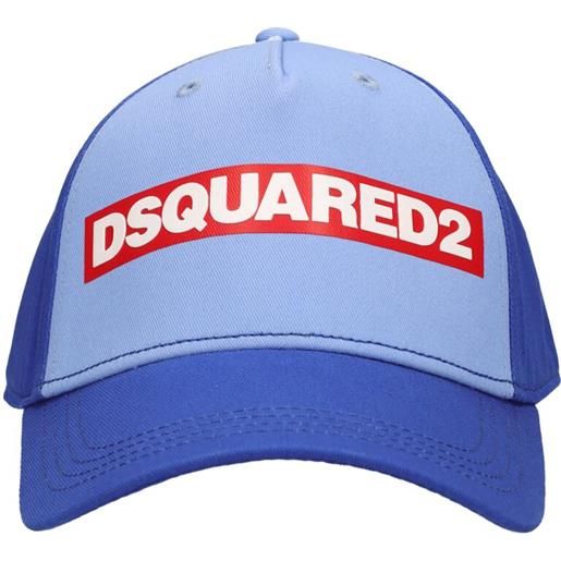 DSQUARED2 cappello baseball in cotone con logo