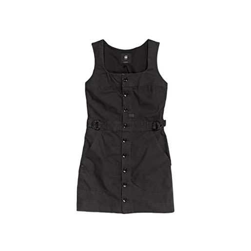 G-STAR RAW women's sleeveless dress, nero (dk black gd d22870-d388-b564), xs