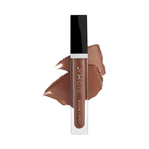 Sigma Beauty liquid lipstick - cashmere for women 0,2 oz lipstick
