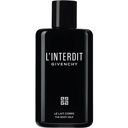 Givenchy l'interdit 200ml latte corpo, latte corpo