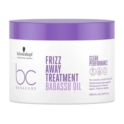 Schwarzkopf Professional maschera nutriente anticrespo bonacure frizz away (treatment) 500 ml