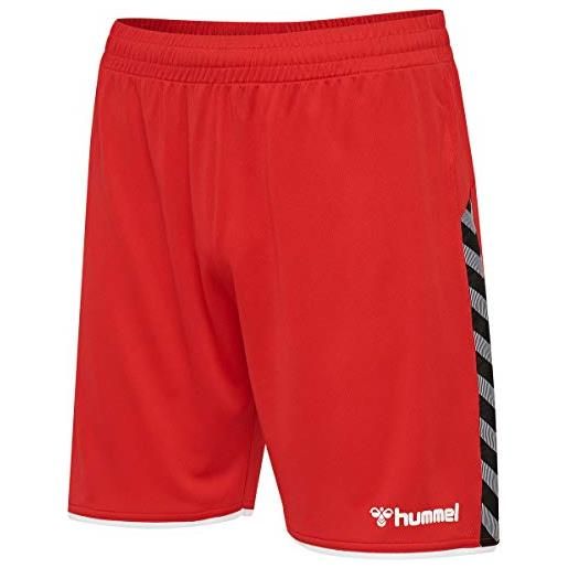 hummel hmlauthentic poly shorts color: true red_talla: m