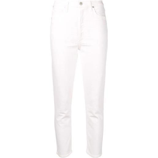 Citizens of Humanity jeans skinny crop - bianco