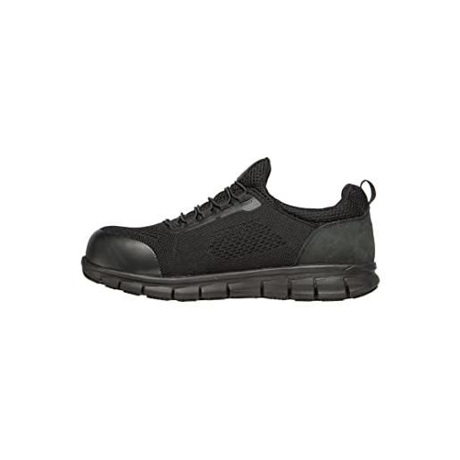 Skechers synergy omat, scarpe da ginnastica uomo, nero, 45.5 eu