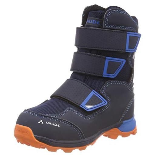 VAUDE kids kelpie cpx, scarpe da arrampicata alta unisex-bambini, blu (eclipse 750), 30 eu