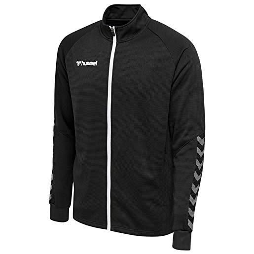 hummel hmlauthentic poly zip jacket color: black/white_talla: m