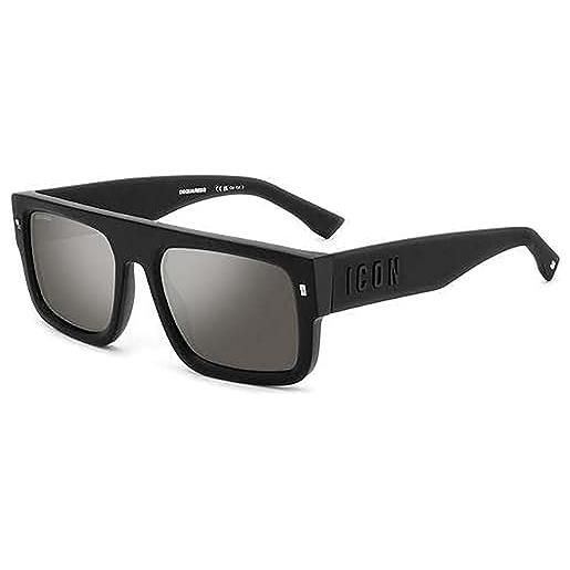 DSQUARED2 icon 0008/s sunglasses, 003/t4 matt black, 54 unisex