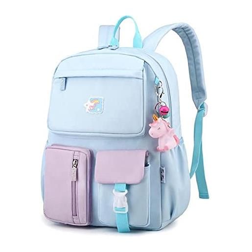 UKKO zaino per bambini backpack per bambini bambini zaini ortopedici zaini impermeabili scuola materna scuolabag-sky blue