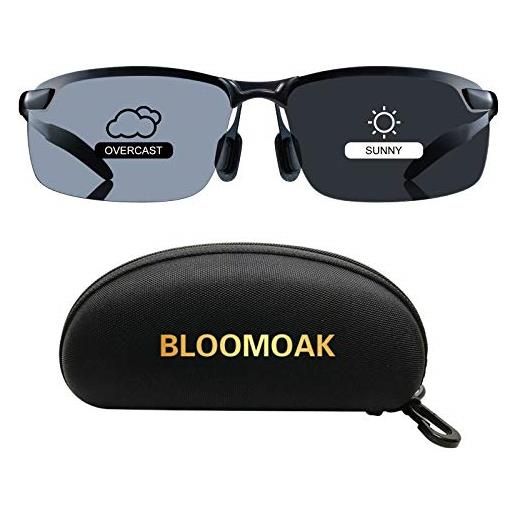 Occhiali da sole sportivi polarizzati moda uomo donna outdoor occhiali  fotocroma