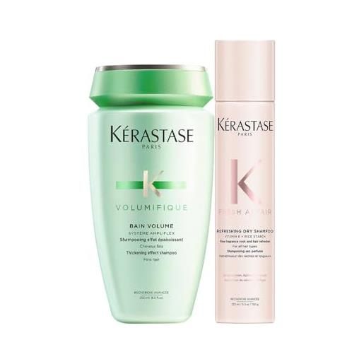 Kerastase volumifique bain volume 250ml fresh affair refreshing dry shampoo 150gr
