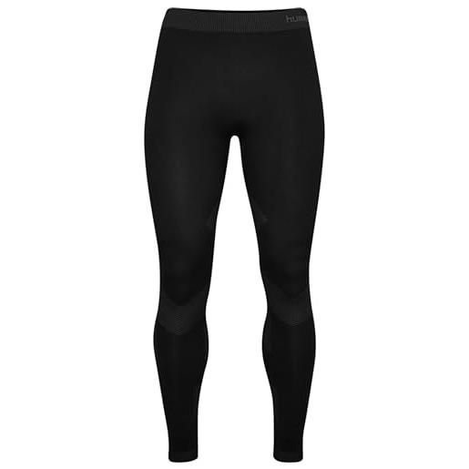 hummel first seamless tights - leggings da uomo leggings, uomo, nero, m/l