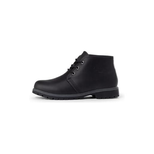 Fila cesane mid, stivali alla moda uomo, nero, 45 eu