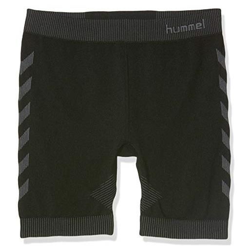 hummel first seamless kids short tights - leggings unisex da bambini leggings, unisex bambini, nero, 140/152