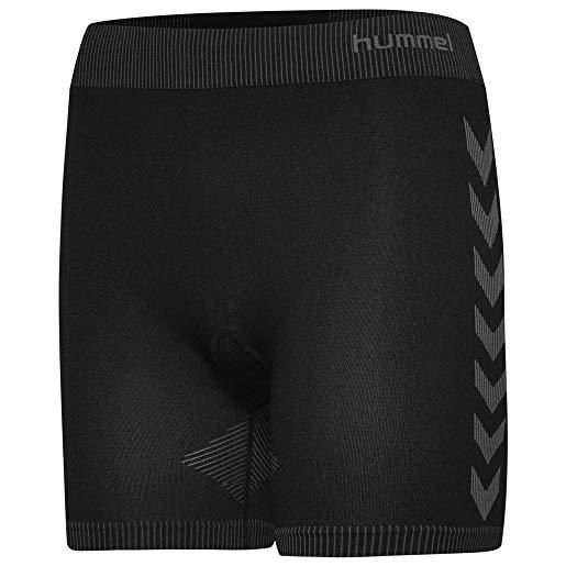 hummel first seamless short tights women - leggings da donna leggings, donna, nero, m/l