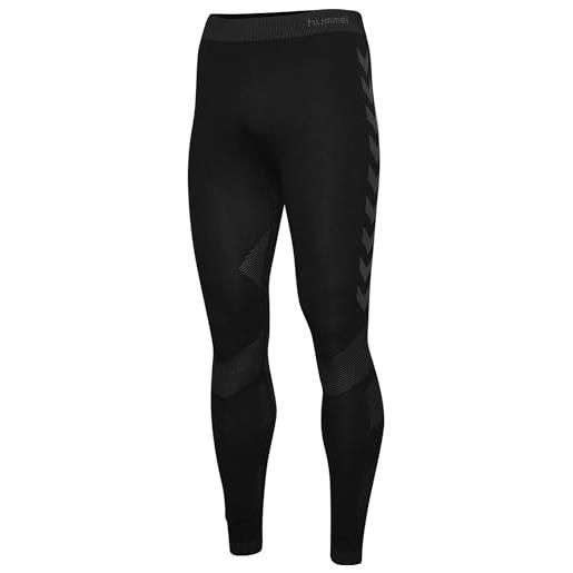 hummel first seamless tights - leggings da uomo leggings, uomo, nero, xl/2xl
