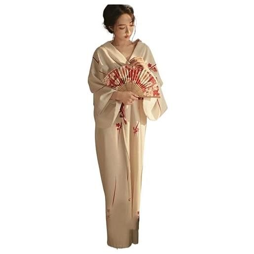 BLEDD kimono tradizionale giapponese casual donna geisha white haori yukata kimono trend abiti larghi harajuku kimono robe