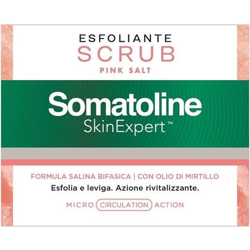 Somatoline SkinExpert somatoline cosmetic scrub esfoliante corpo al sale rosa dell'himalaya - profumazione dolce e fruttat