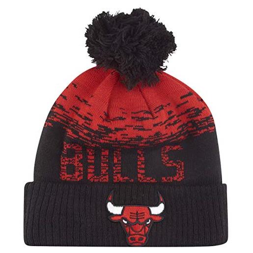New Era nba sport knit cuff chibul otc mütze berretto da baseball, nero red bull, einheits unisex-adulto