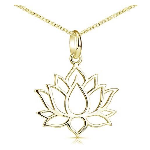 Nuoli® Orecchini da donna a forma di fiore della vita (45 + 5 cm