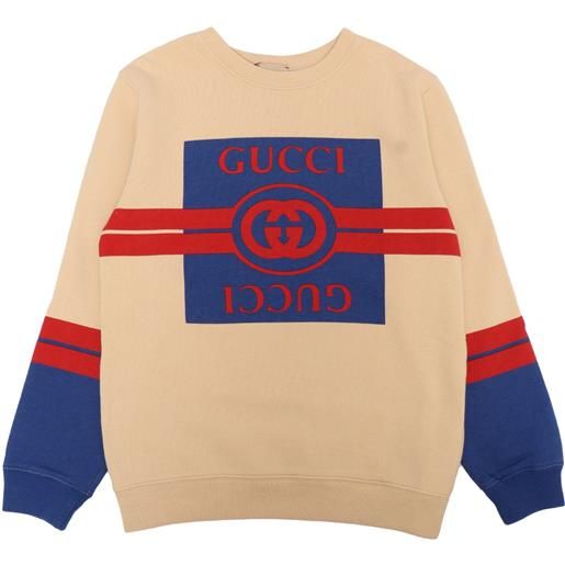 GUCCI KIDS felpa gg girocollo