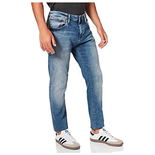 Mavi leo jeans skinny, mid indigo ultra move, 44 it (30w/32l) uomo