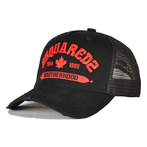 Undify berretto da baseball anime dsquared2 cappello snapback cappello per uomini ragazzi ragazze regolabile, multicolore, etichettalia unica